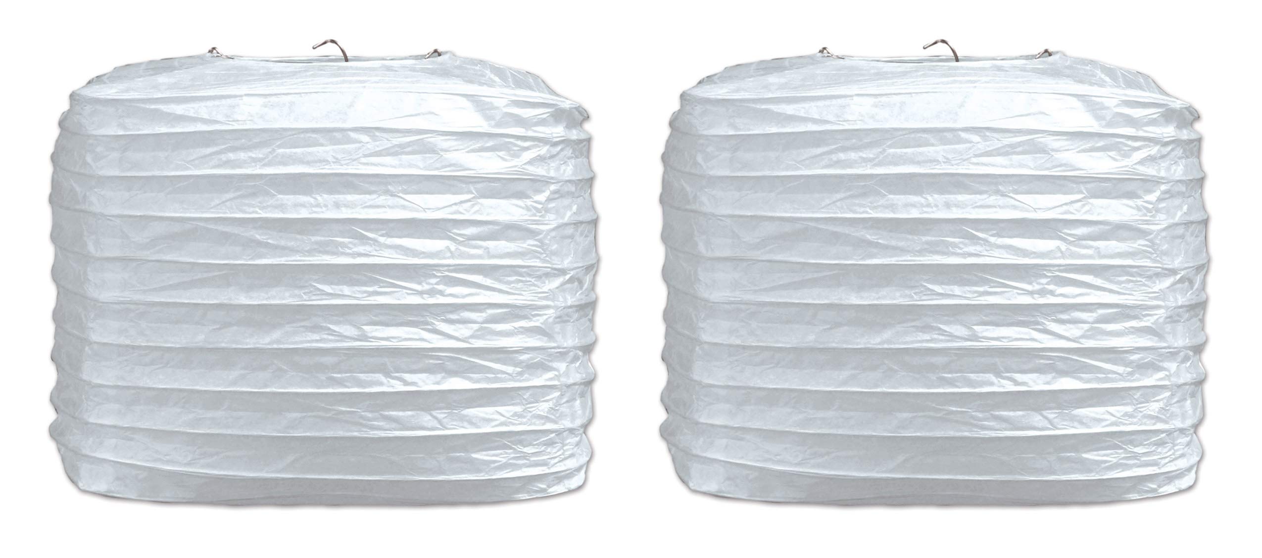 Square Paper Lanterns-White
