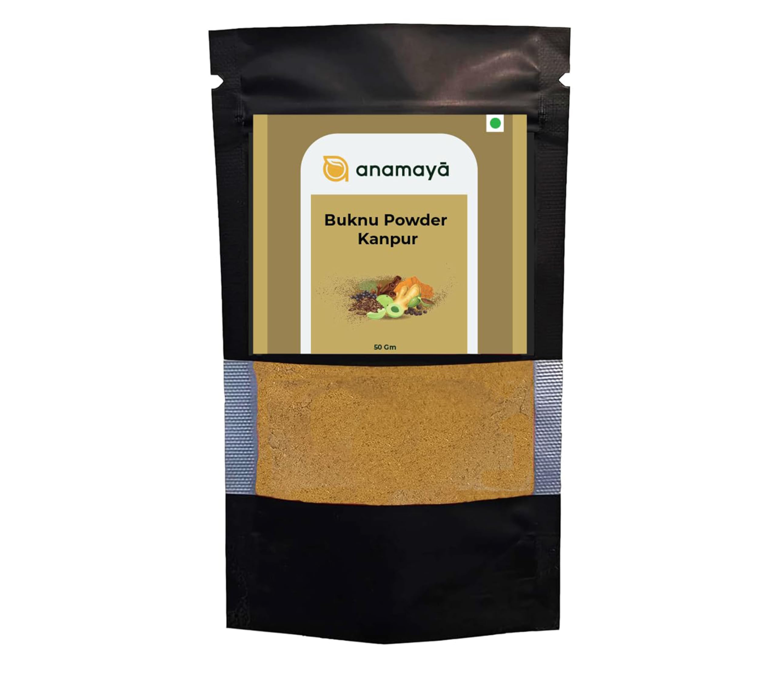 anamaya Buknu Powder Kanpur From Spices|Buknoo Masala Kanpur|Kanpuriya Bukni|Hazmi Masala|Bhuknu Seasoning For Curd,Paratha,Chapathi,Mathri,Etc|50 Gms Pack Of 1 (B0CB7RYVY1) Amazon Price History, Amazon Price Tracker
