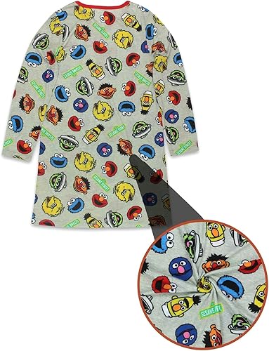 Miniatura 3 de Sesame Street Elmo - Camisón Henley de manga larga para mujer