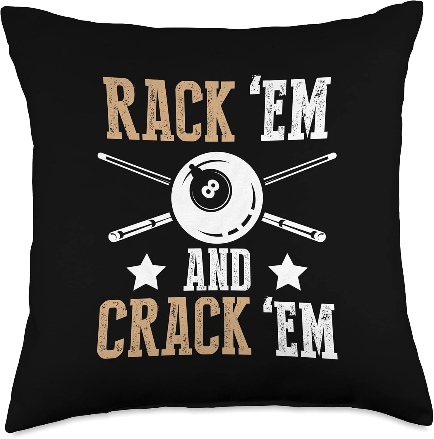 Billiards Room Decor Game Room Decor Pool Player Pillow Throw Pillow