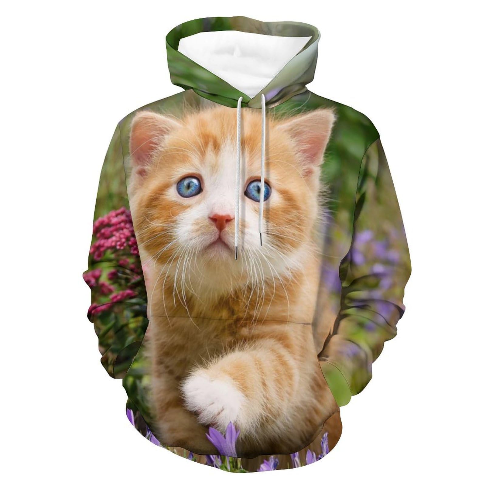 Sweatshirt pull chat UMENG le vêtement doux contre le froid doux - 8
