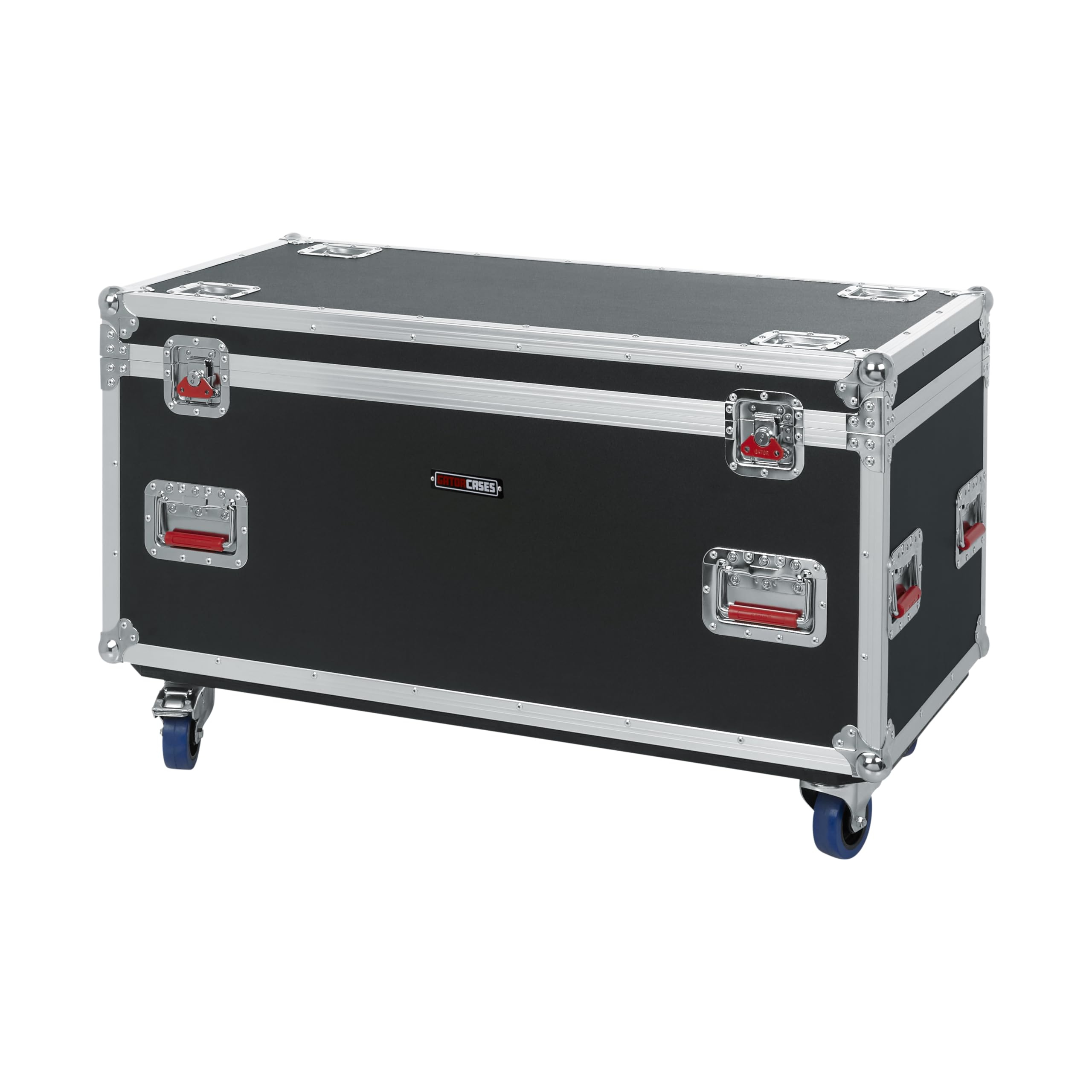 Gator Cases G-TOUR Series Equipment Storage Case/Cable Trunk with Heavy Duty Casters, Truck Pack Size, 45" x 22" x 27" (G-TOURTRK4522HS)