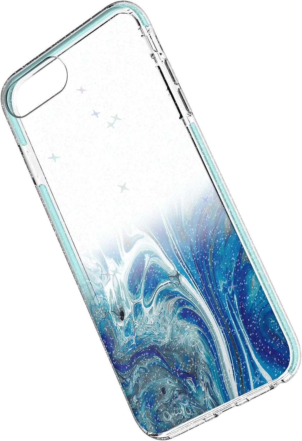 ZIZO Divine Series for iPhone 8 Plus/iPhone 7 Plus Case - Thin Protective Cover - Arctic