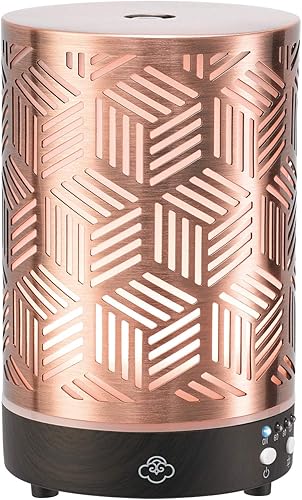 Miniatura 4 de Serene House Ultrasonic Array Aromatherapy Essential Oil Cool Mist Diffuser - Optional 7-Color Ambient Lights, Timer Control, Automatic Shut-Off -