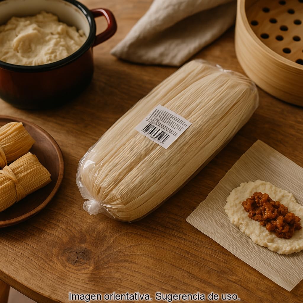 Hojas de maíz secas para tamales 25 uds Envoltorio natural para cocción al vapor humitas cocina latinoamericana