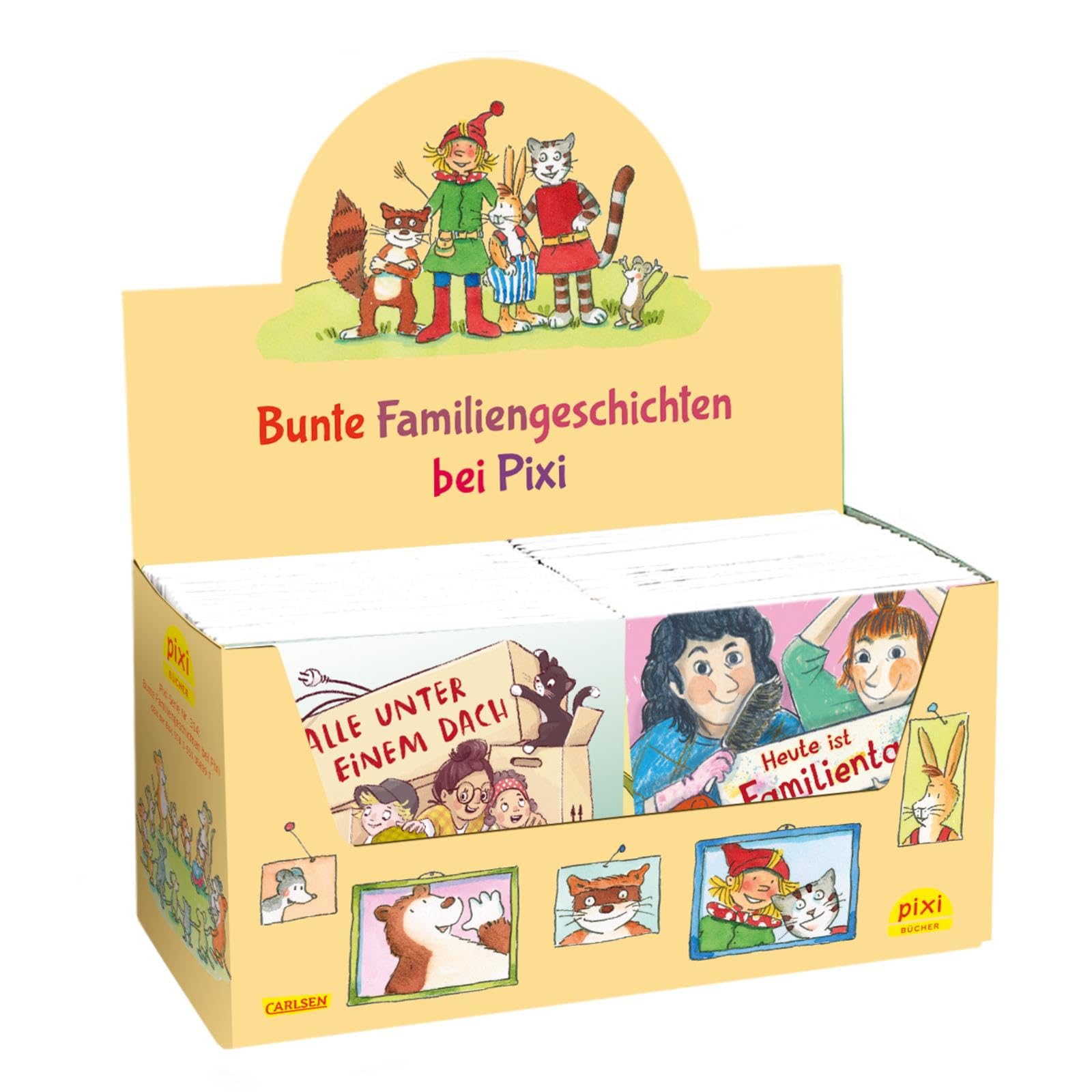 Pixi-Box 314: Bunte Familiengeschichten bei Pixi (8x8 Exemplare) (314)