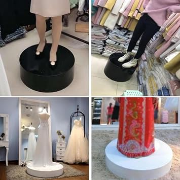 Round Pedestal Stands, Mannequins Display Platform Base, Air Conditioner Heightening Base, Wedding Dress Shop Dressing Room Pillar Exhibition Stand(40x40cm)