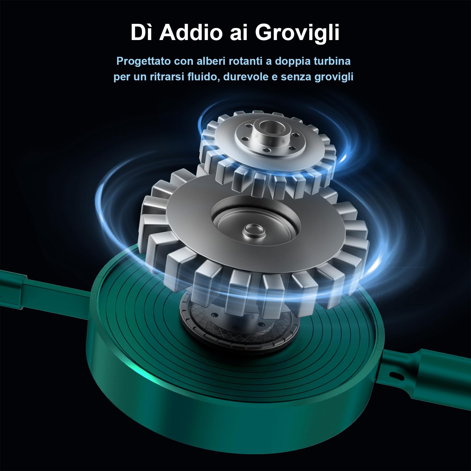 Multi Cavo di Ricarica,(6A 1.1M) Cavo Multiplo USB C 3 in 1, Cavo di Ricarica USB Multipla con Porta Phone Micro USB Tipo C per Phone, Tablet, Samsung Galaxy, Google