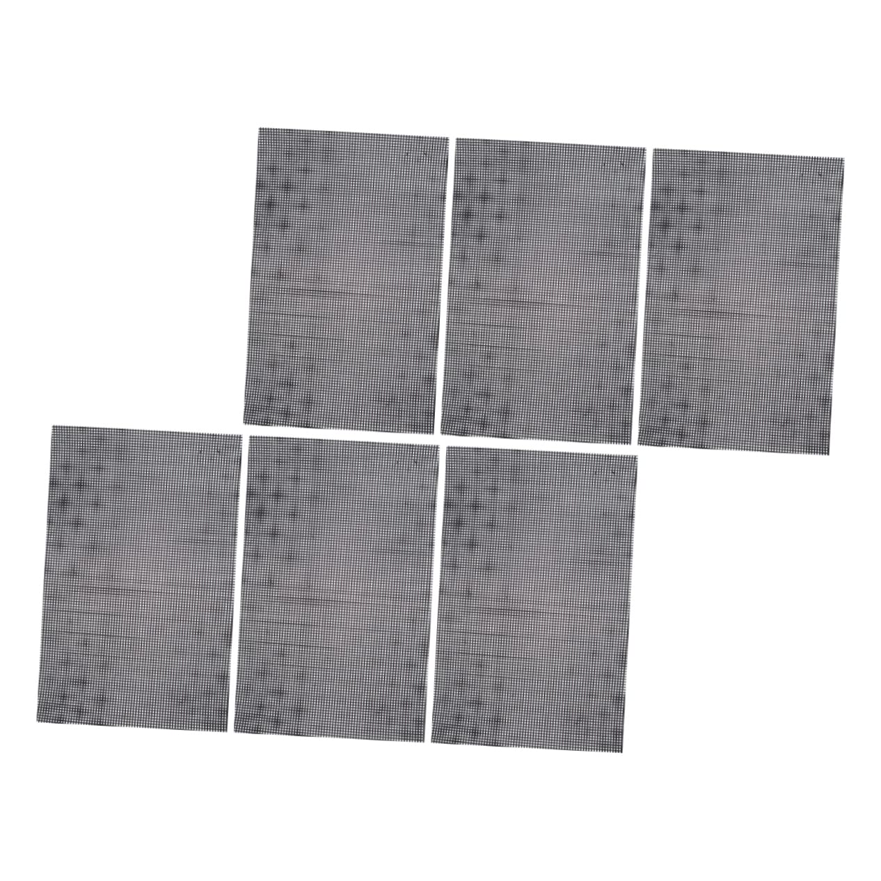 Mailles en plastique pour broderie canevas plastique perlage SHINEOFI lot de 6