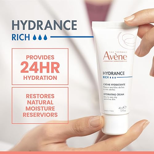Miniatura 2 de Eau Thermale Avène Crema hidratante nutritiva Hydrance Optimale, de 1.35 onzas líquidas.