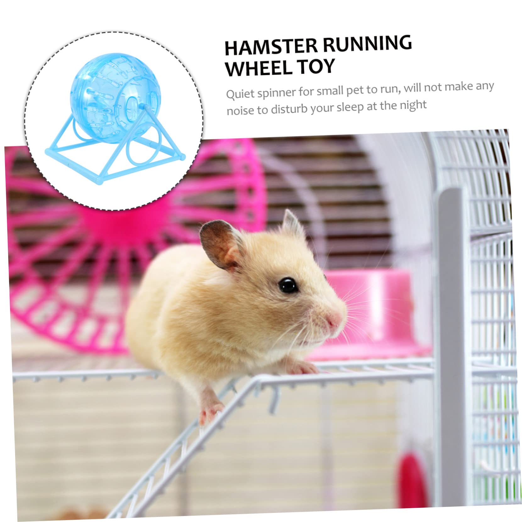 DOITOOL 3stücke Hamsterball Für Kleine Haustiere Robustes Spielzeug Bewegung Transparente Laufkugel Für Hamster Zwerghamster Und Ratten Einfach Zu Reinigen Und Vielseitig Einsetzbar Als