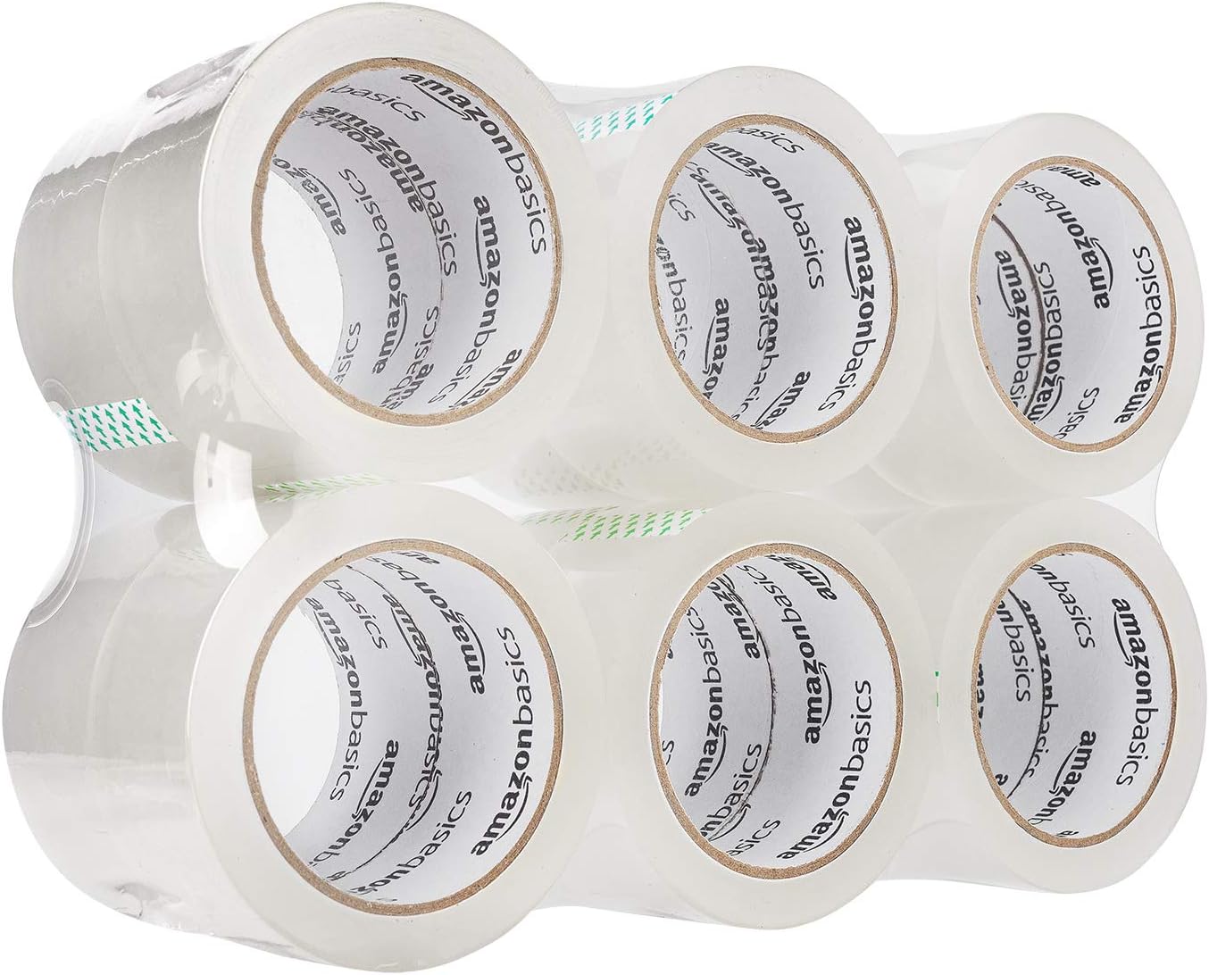 Duck HD Clear Packing Tape 6 Rolls, 328 Yards Heavy Duty