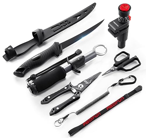 Piscifun Fishing Tool Kit, Fishing Tool Set with Fishing Pliers