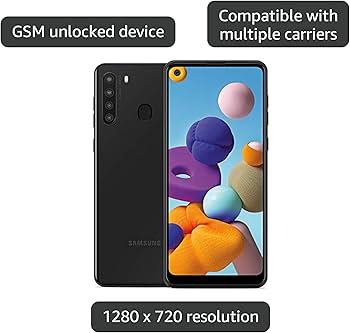 Amazon.com: Samsung Galaxy A21 32GB 6.5 inches Quad Camera A215