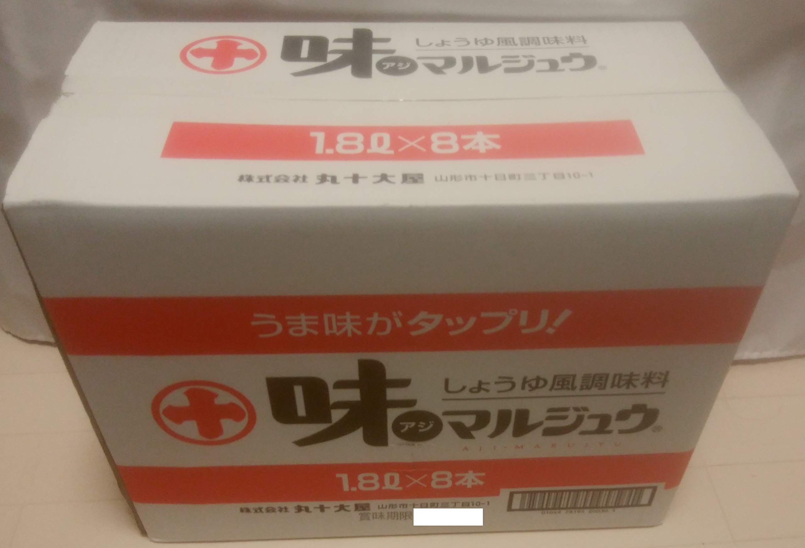 Amazon.co.jp: 【箱売り8本】丸十大屋 味マルジュウ 1.8L : 食品・飲料