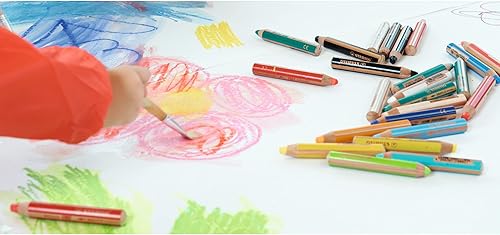 Miniatura 2 de STABILO Multi-talentoso lápiz woody 3-en-1 - Lápiz individual - Lila pastel