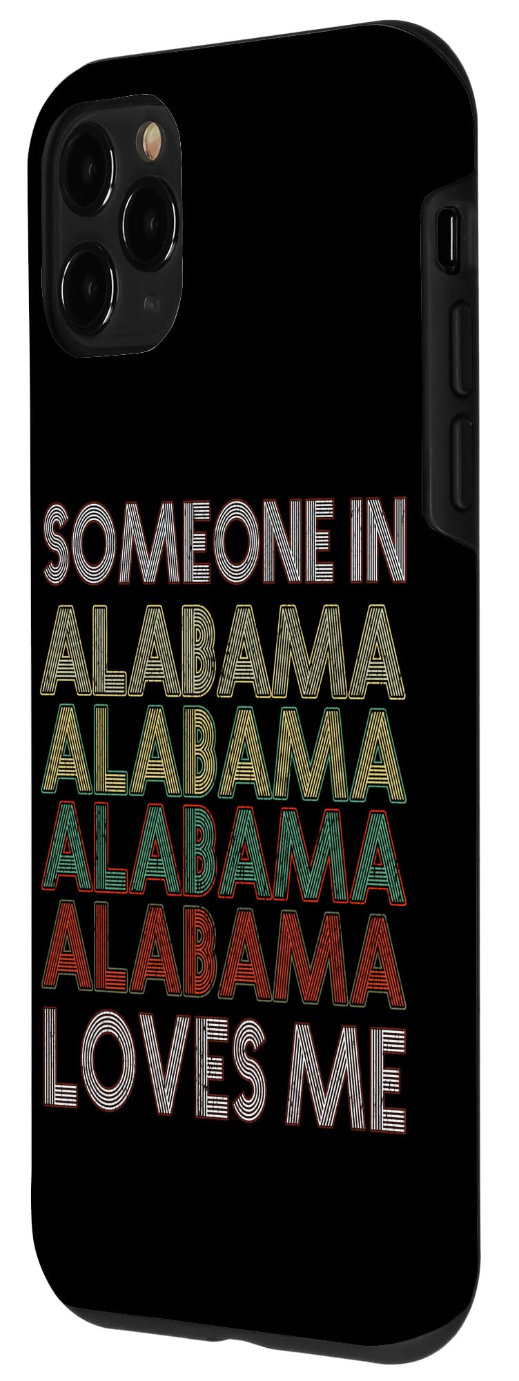 iPhone 11 Pro Someone In Alabama Loves Me State Retro Vintage Case - Image 2