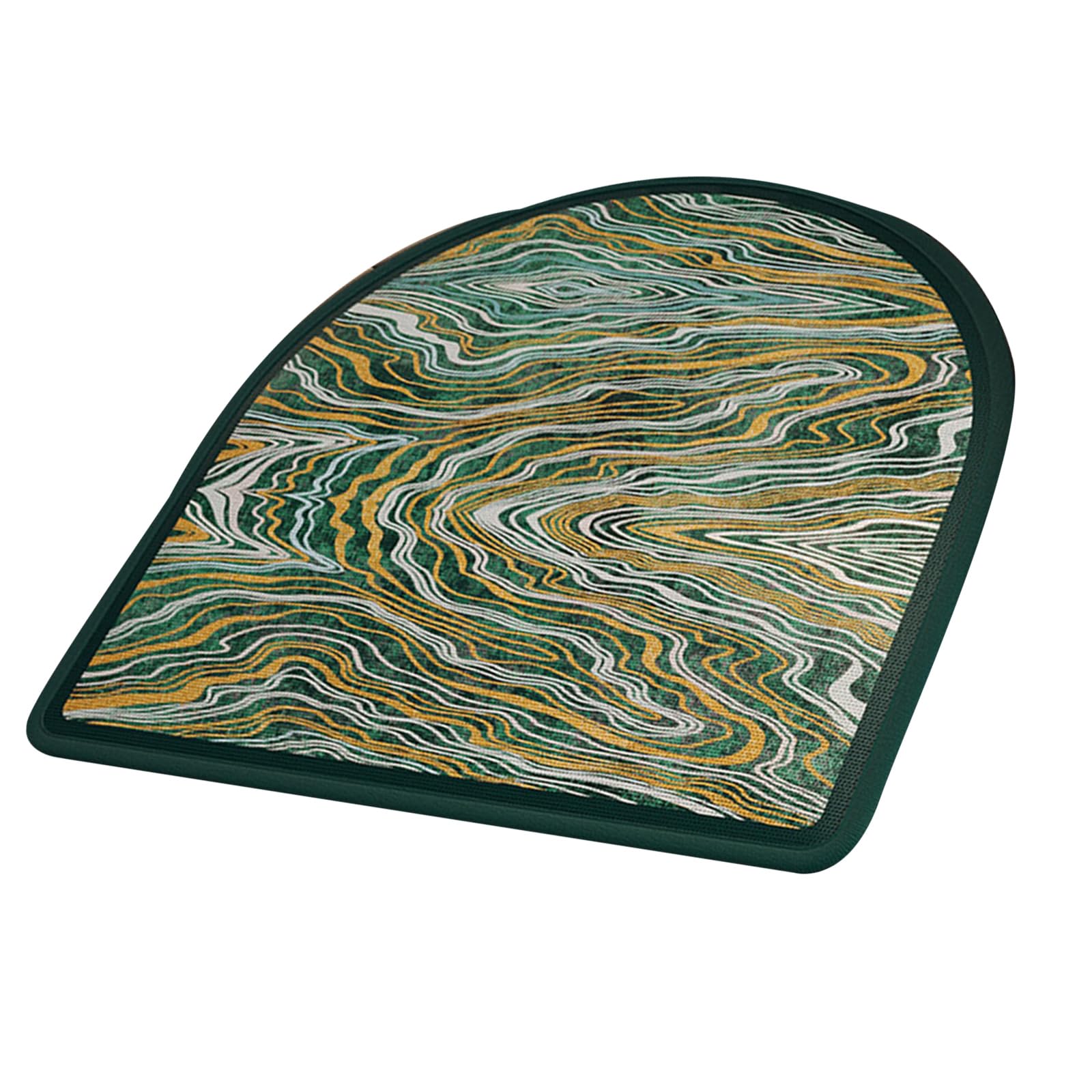 Msioytog Cooling Ice Silk Seat Pad with Waving Pattern for Cool Comforts in Car and Offices Chair Pad