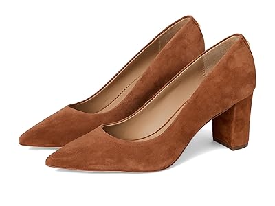 Lauren Ralph Lauren Lanette Suede Block-Heel Pumps High Women