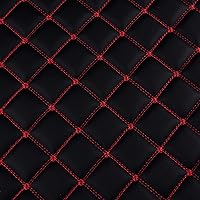 Vista 16 de Tela de espuma acolchada de vinilo de piel sintética de diamante con respaldo de espuma de 1/4 pulgadas de grosor para tapicería, cabeceras