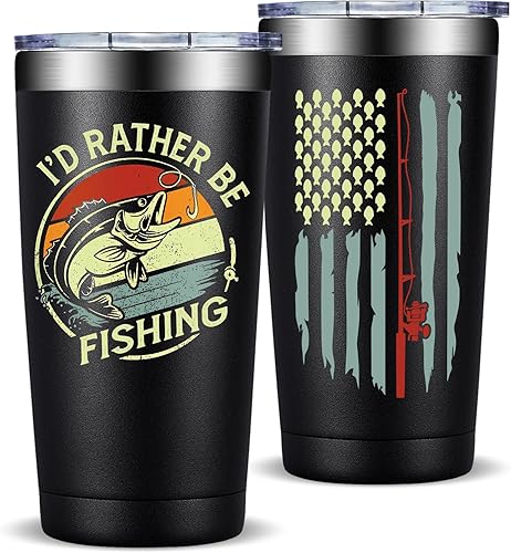 Fufandi Regalos de pesca para hombres, regalos para pescador, regalo de cumpleaños del día del padre para papá, hombres, marido, él