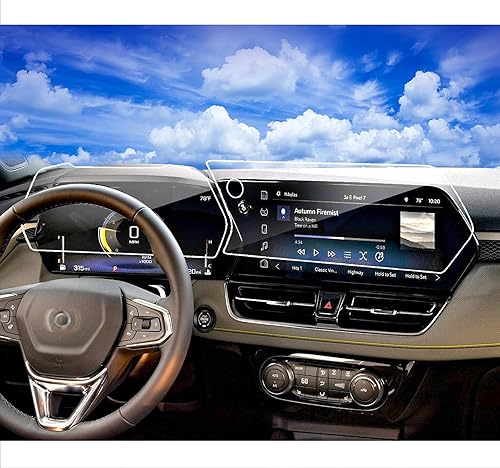 2 protectores de pantalla para Chevy Trax 2024 2025 para Chevy Trax ACTIV 2RS 2024 Accesorios 2024 Chevrolet Trailblazer Protector de pantalla C7 2