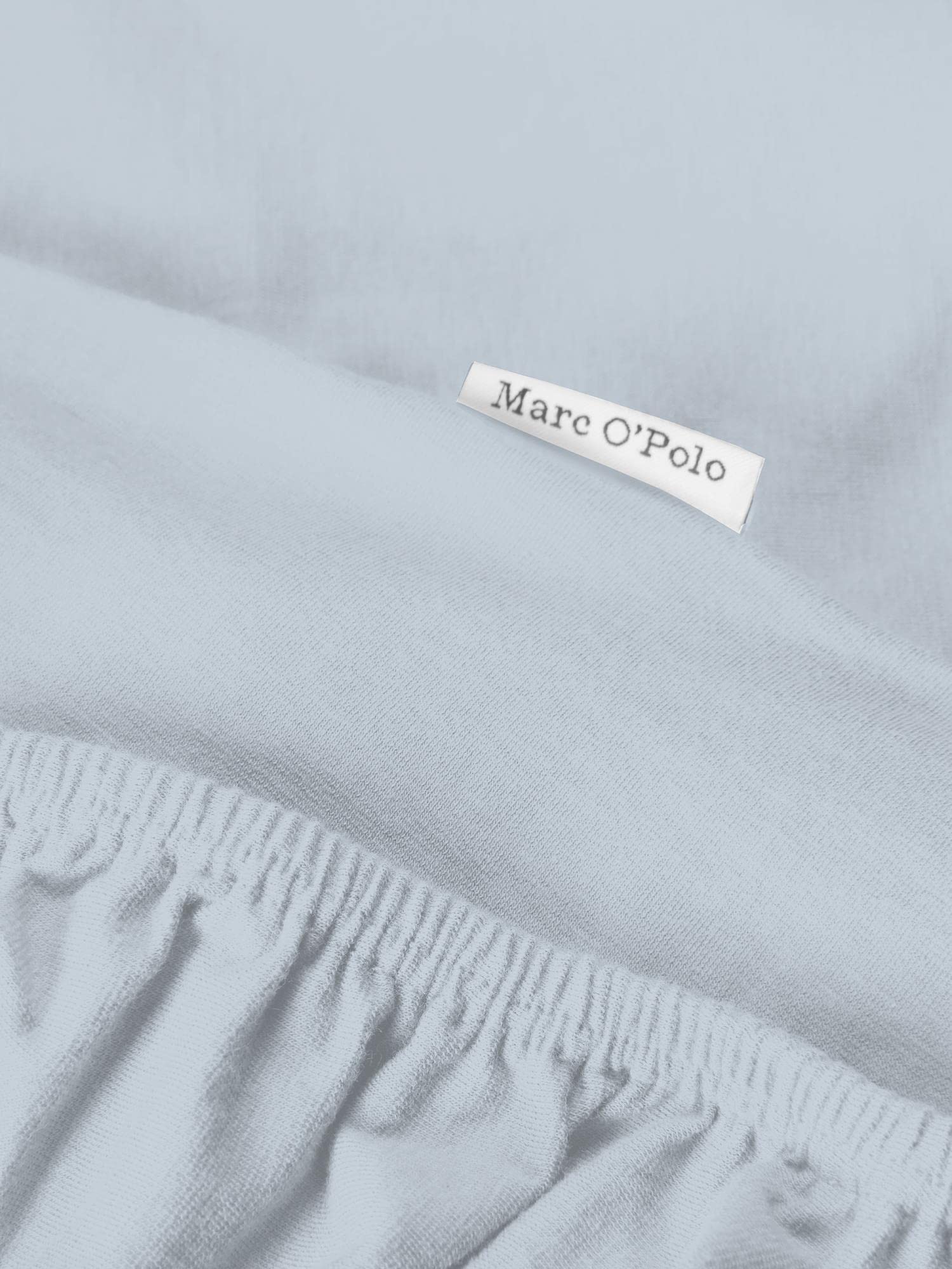 Marc O'Polo Spannbettlaken Premium Organic Jersey Blue Sky 90-100 x 200-220 cm