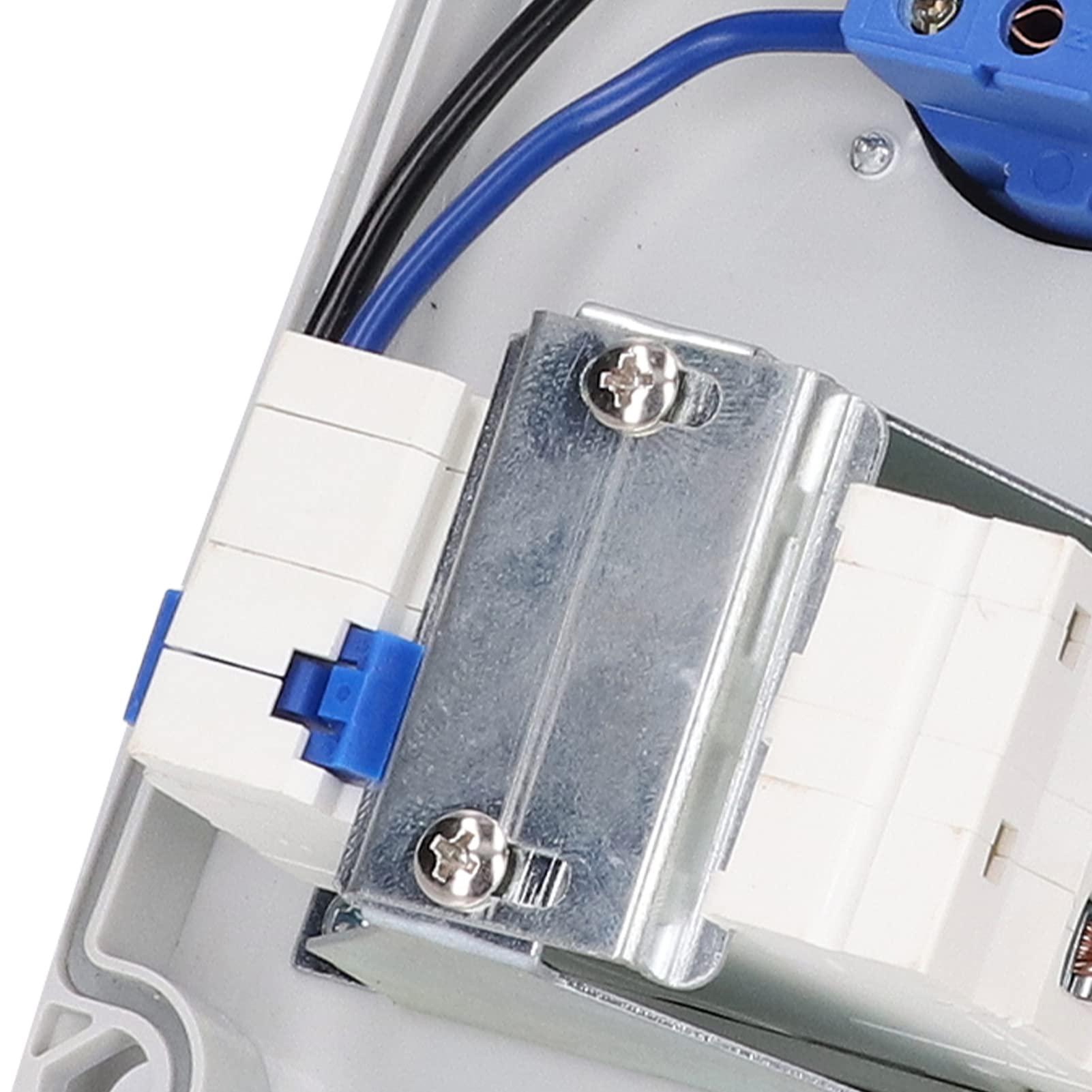 Gniazdo zasilania, skrzynka wyjściowa Obudowa ABS z 230V 40A 1P + N RCD do wewnętrznych miejsc na zewnątrz