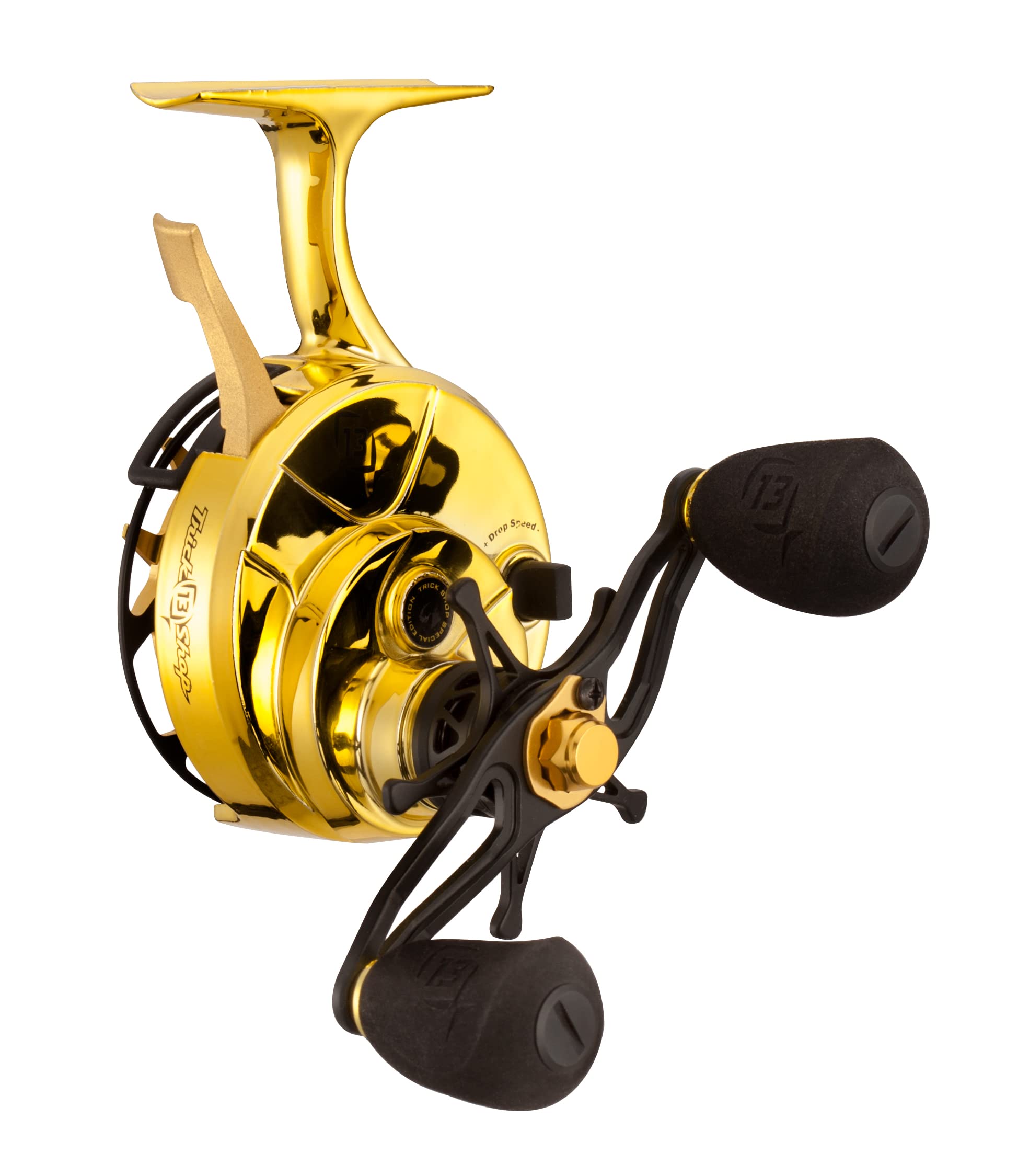 13 FISHING - Freefall Carbon - Inline Ice Fishing Reel - 10th Anniversary Trick Shop Edition - 2.5:1 Gear Ratio - LH Retrieve - BBCFFWTS10A-2.5-LH : Amazon.com.au: Sports, Fitness & Outdoors 13 FISHING - Freefall Carbon - Inline Ice Fishing Reel - 10th Anniversary Trick Shop Edition - 2.5:1 Gear Ratio - LH Retrieve - BBCFFWTS10A-2.5-LH : Amazon.com.au: Sports, Fitness & Outdoors
