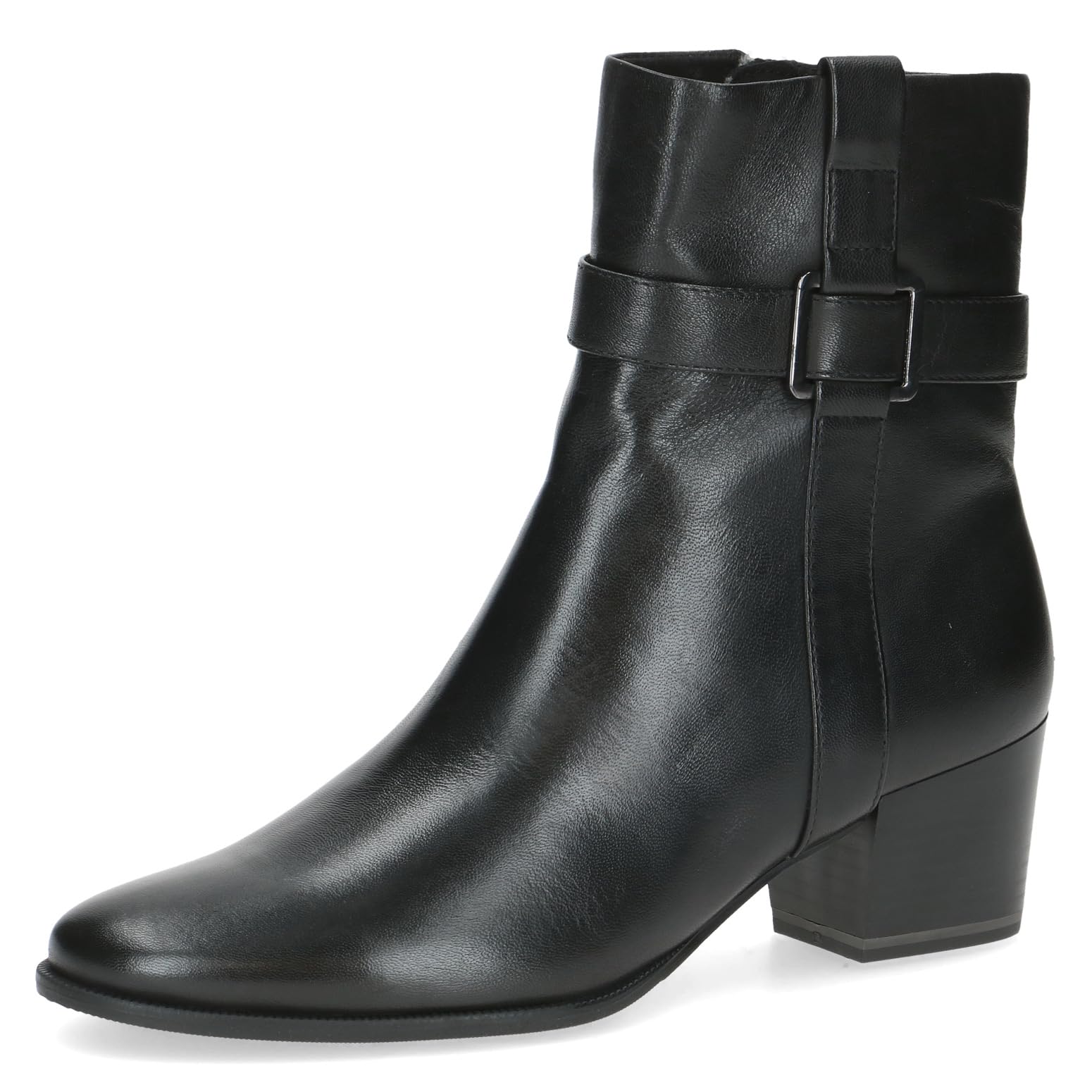 CAPRICE Damen Stiefeletten aus Leder mit Blockabsatz