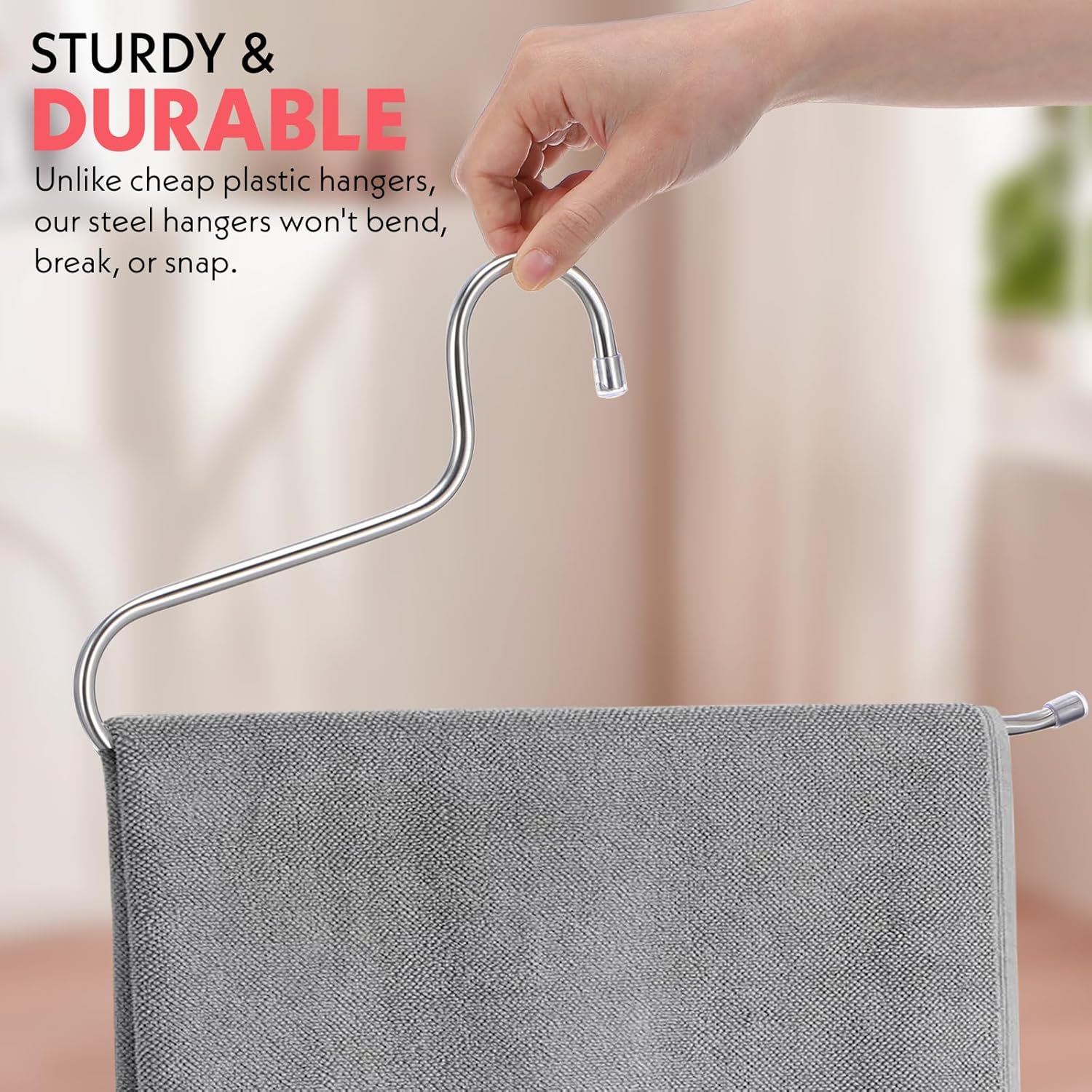 15 Packs Quilt Hangers, Quilt Hangers for Wall Hangings, Heavy Duty Hanger for Quilts, Comforters, Table Cloths, Towels (13.78 x 6.3 inches)