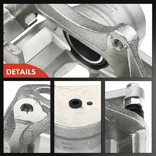 Miniatura 7 de A-Premium Conjunto de pinza de freno de disco con soporte compatible con modelos seleccionados de Kia - Optima 2011-2015, L4 2.0LL4 2.4L - Lado