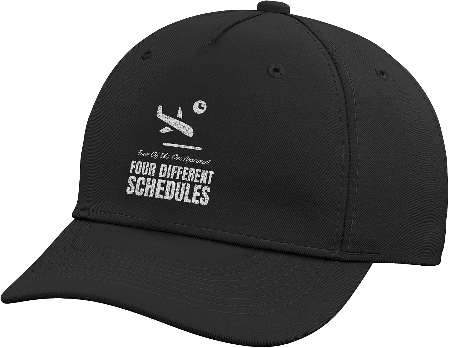 Flying Cockpit Long Haul for Men Airline Pilot Adjustable Baseball Hat