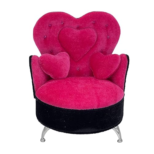 Yikko 1/6 Sofa Cushions for Dollhouse Living Room or Bedroom Decor, 12inch Dolls Accessories, Furniture for Blythe-Doll, Gift for Girls and Women Jewelry Box(A36-307H) - A36-307H