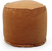 Vista 4 de Christopher Knight Home Puf Gwinnett, albaricoque