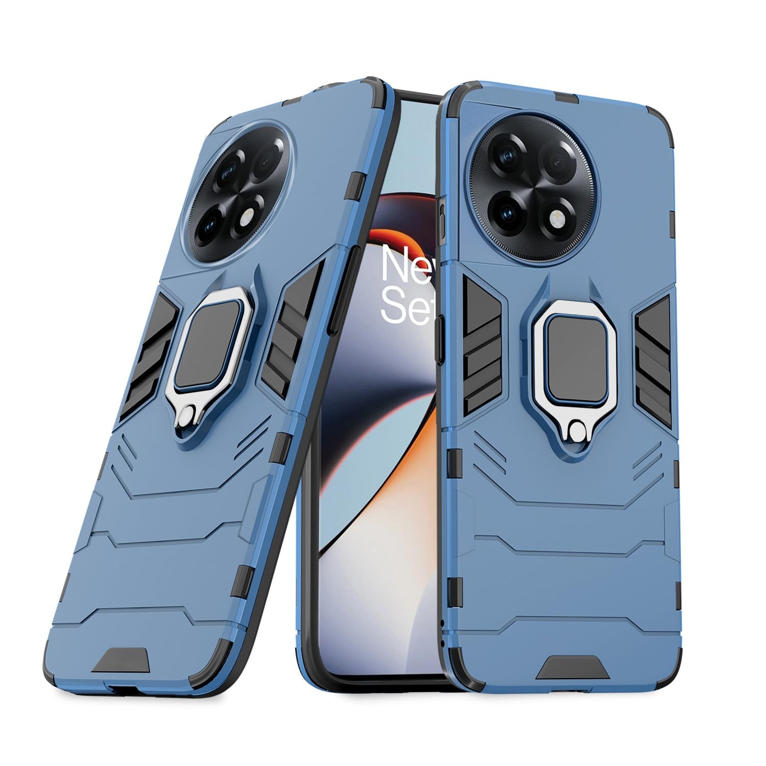 Pikkme OnePlus 11 5G Back Cover | D5 Tough Armor Bumper | 360 Protection Case | Ring Holder Stand Case for OnePlus 11 5G (Blue) (B0CTH43LL4) Amazon Price History, Amazon Price Tracker