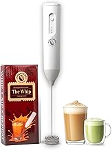 The Whip | Rechargeable Coffee Frother Electric | Smooth Operation,3 Modes | Stainless Steel Electric Whisker | USB Charging | Easy to Clean | Best for Coffees, Milk, Lattes, Espresso