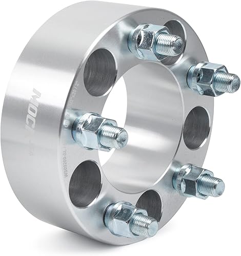 Miniatura 8 de MOCA - 4 espaciadores de rueda de 2.000 in de 5 x 114.3 a 0.197 x 4.500 in, patrón de perno de 3.248 in, orificio del buje de 12 pulgadas x 20 para