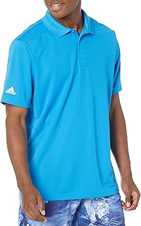 adidas Men's Adi Perf Polo Golf-Shirts, Brigheather Blue, 3X-Large