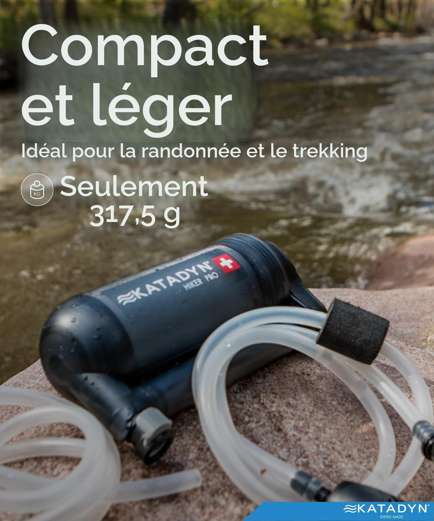 Katadyn Hiker Pro Microfiltre d'eau Transparent