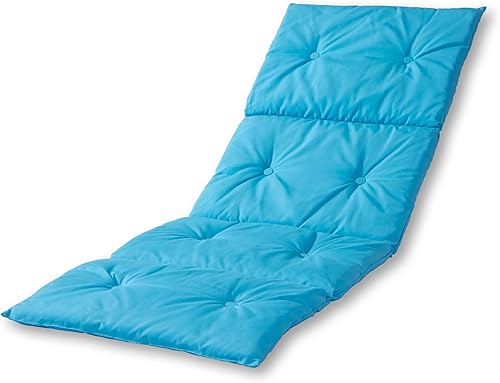 Greendale Home Fashions Cojín de tumbona ligero para exteriores de 72" x 25", ártico