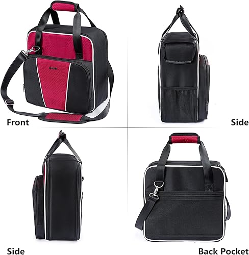 Miniatura 4 de BAGSPRITE Bolsa de viaje para cafetera Keurig K-Slim, funda de transporte para cafetera de una sola porción, estuche de almacenamiento portátil para