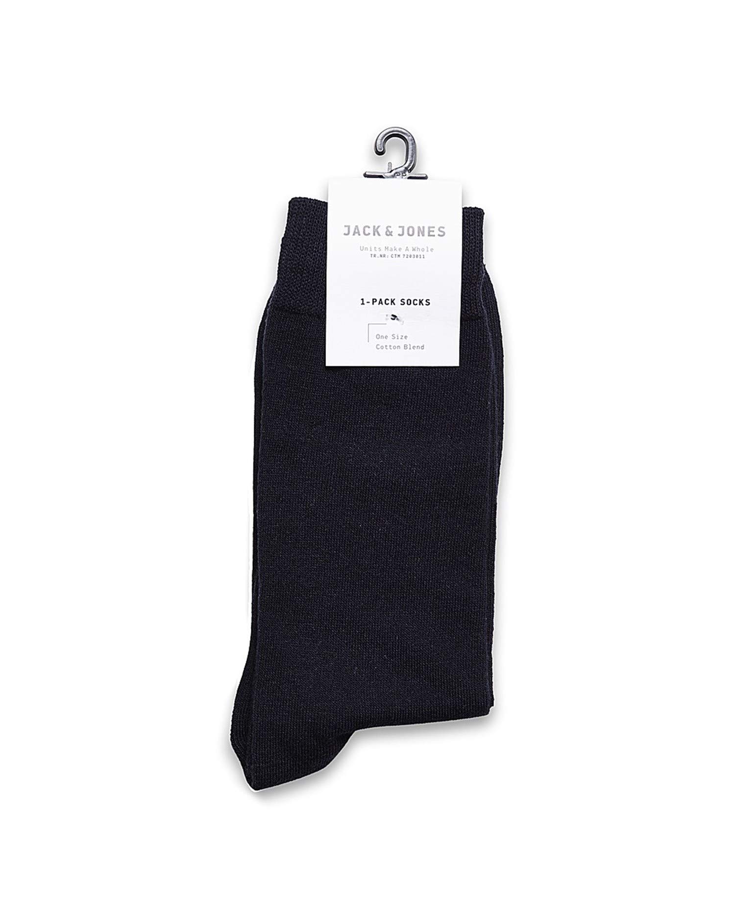 JACK & JONES JJJENS Men's Socks Pack of 6 - Blue - One Size