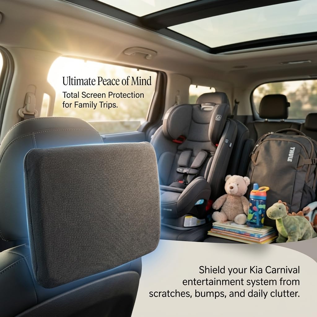 Rear Seat Screen Protector for Escalade Yukon Tahoe Suburban, 2 Pack