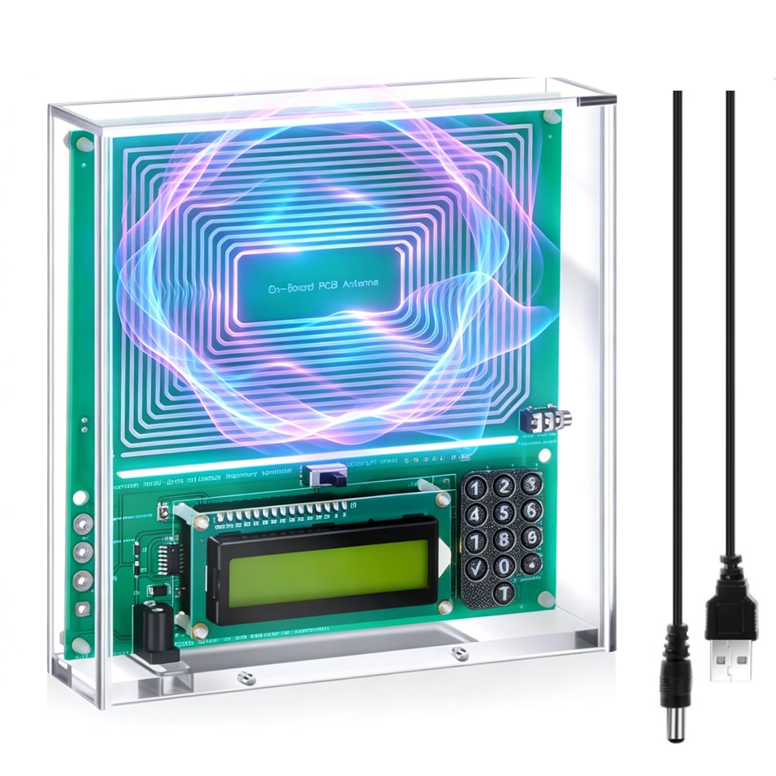Generador de resonancia de onda sinusoidal ajustable y aparato portátil de frecuencia ultrabaja