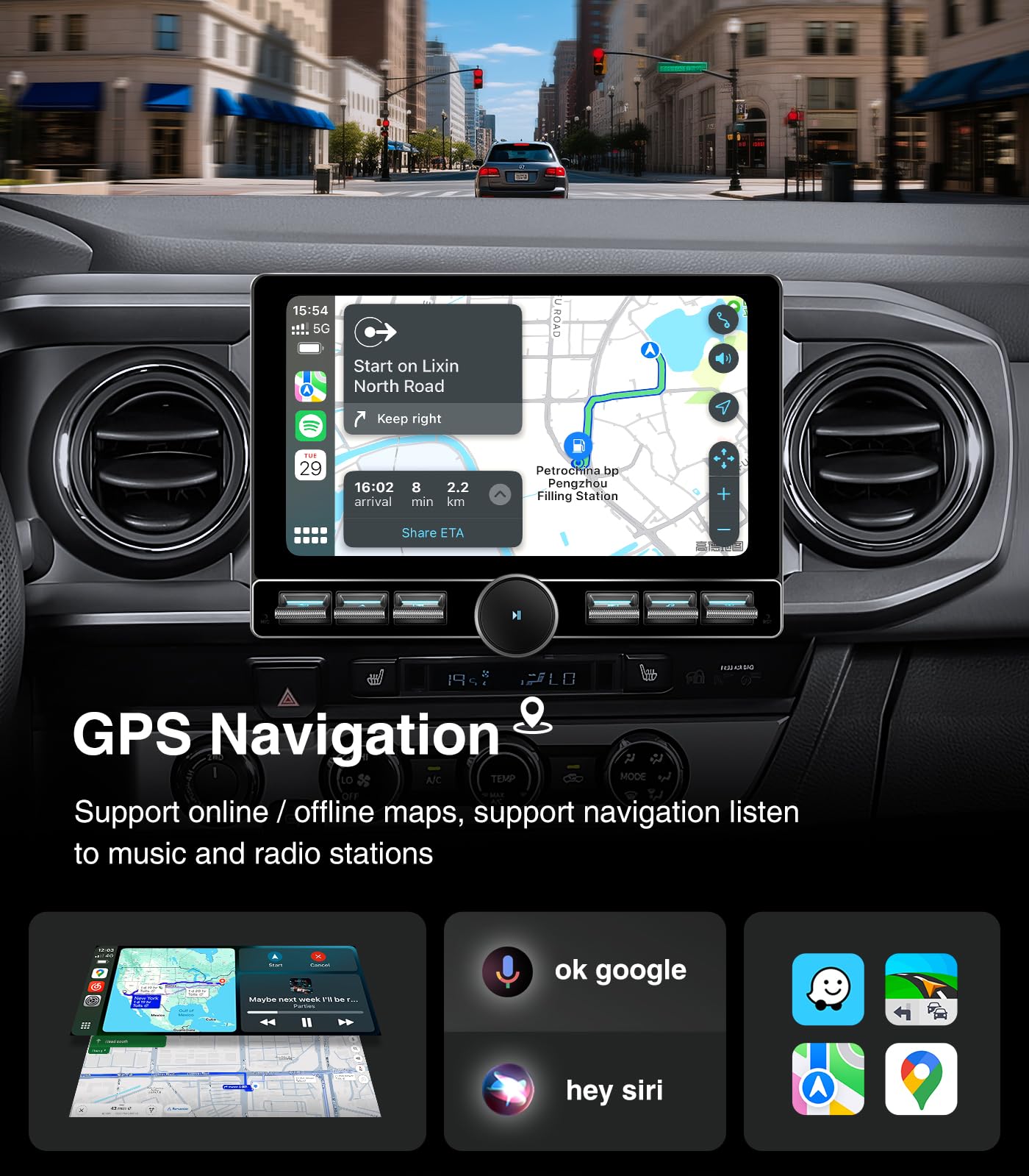 Amazon.com: 10 inch Car Stereo Dash Kit Replacement for Toyota