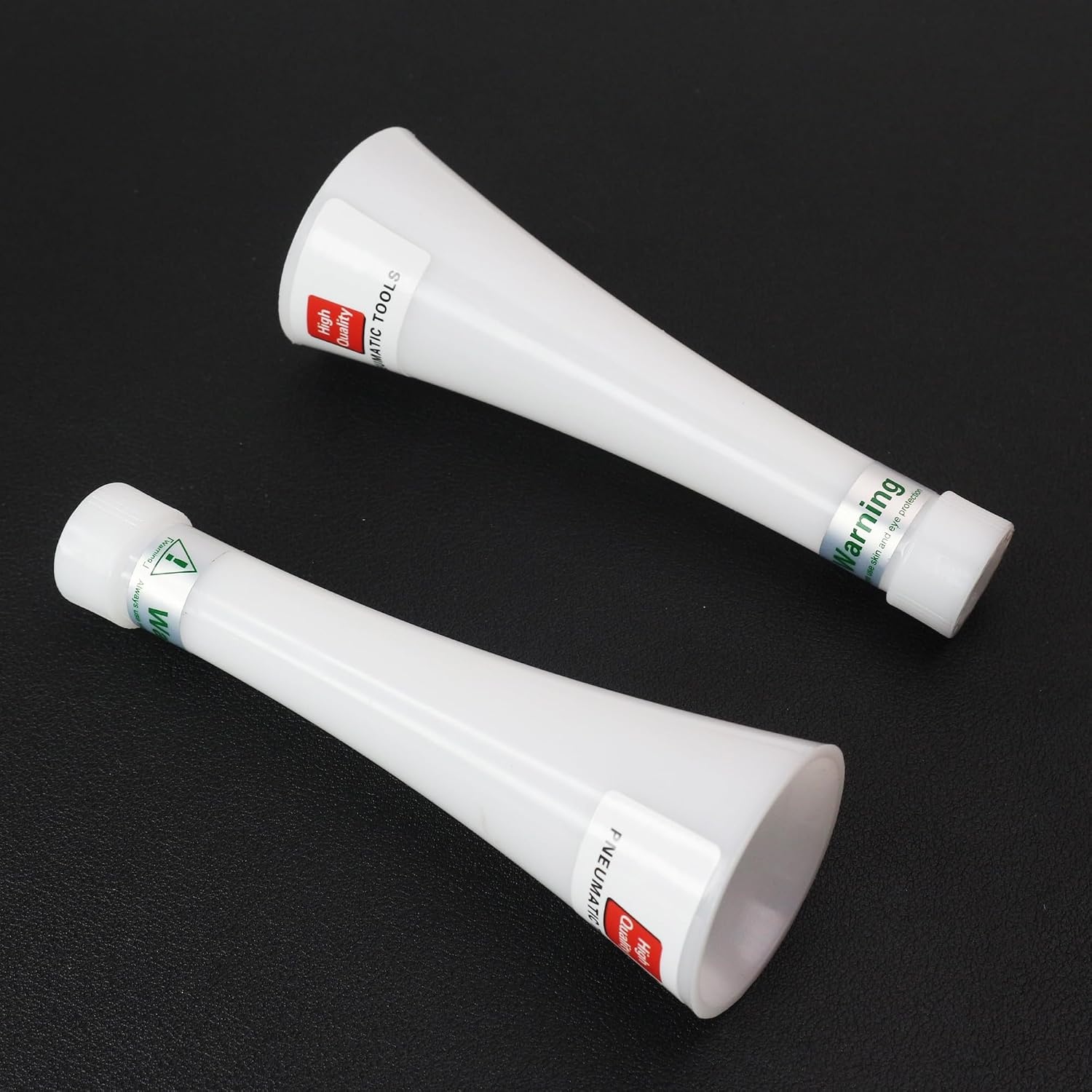 GOCCIDA Plastic Rubber Cone Genuine Replacement Part | For Silver Car Cleaning Gun Detial Washing Gun Interior Spraying Cleaning Gun Tornado Air Blow Out Tool(2pcs)
