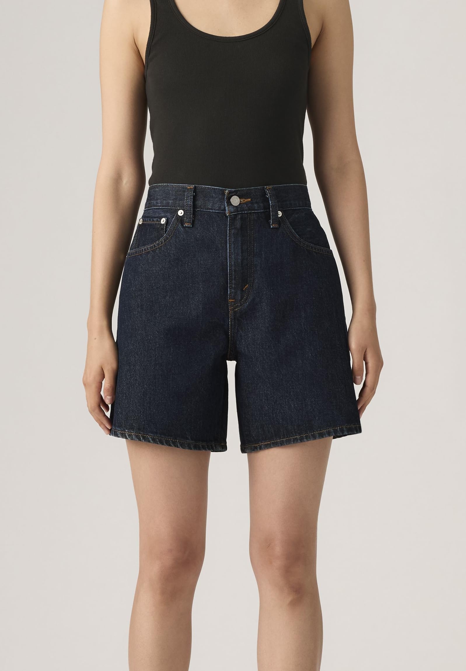 Levi's High Baggy Short - Shorts - Short en Denim - Femme