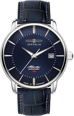 Zeppelin Atlantic 8460-3 Mens Watch, Navy, Navy