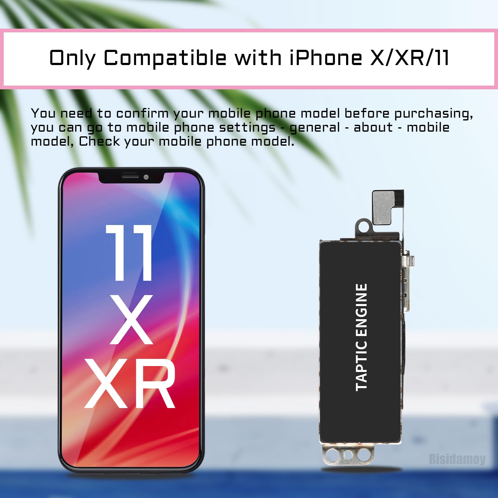 Amazon.com: Risidamoy for iPhone 11 Taptic Engine Replacement for